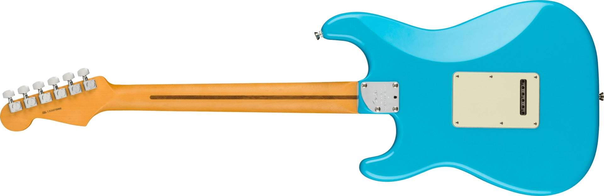 Fender American Professional II Stratocaster, Maple Fingerboard in Miami Blue