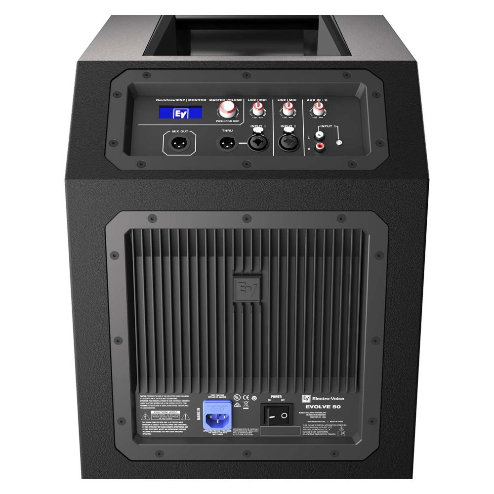 Electro-Voice EVOLVE 50 Portable Powered Column System in Black