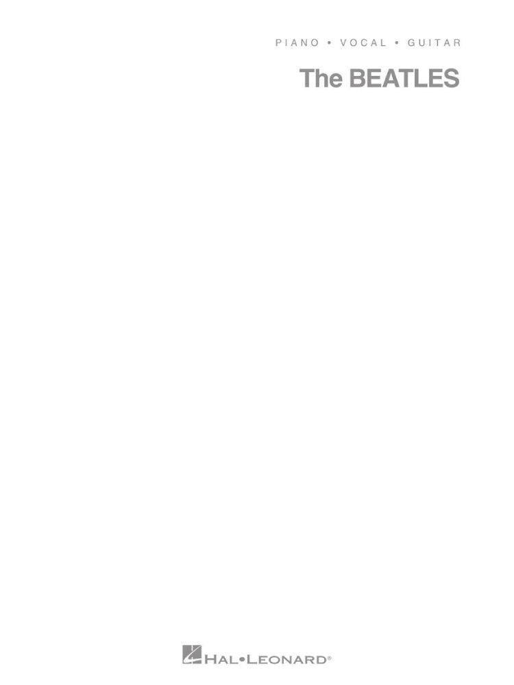 The Beatles White Album PVG