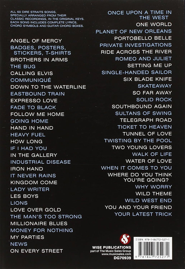 Dire Straits Complete Chord Songbook