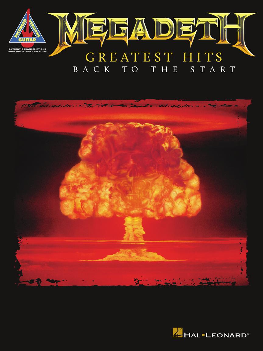 Megadeth Greatest Hits Back To The Start Guitar Tab RV