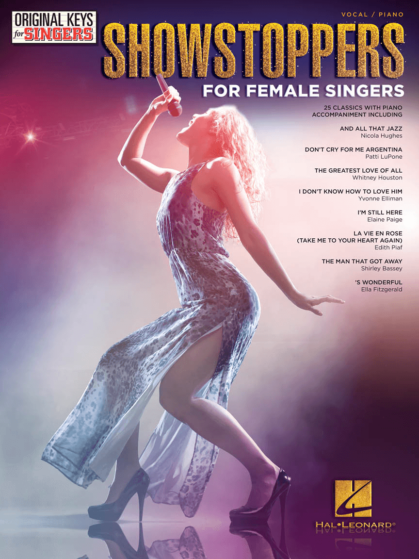 Showstoppers for Female Singers Original Keys for Singers
