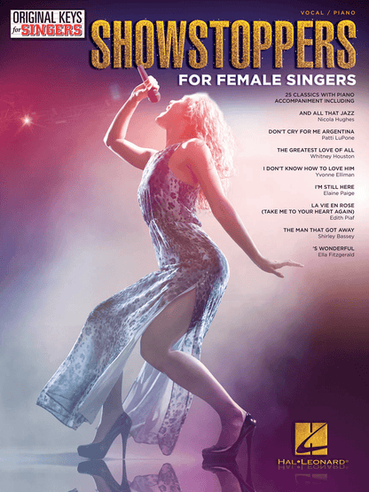 Showstoppers for Female Singers Original Keys for Singers