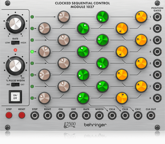 Behringer 1027 Clocked Sequential Control Eurorack Module