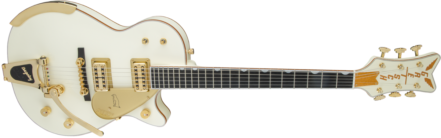 Gretsch G6134T 58 Vintage Select ’58 Penguin with Bigsby in Vintage White