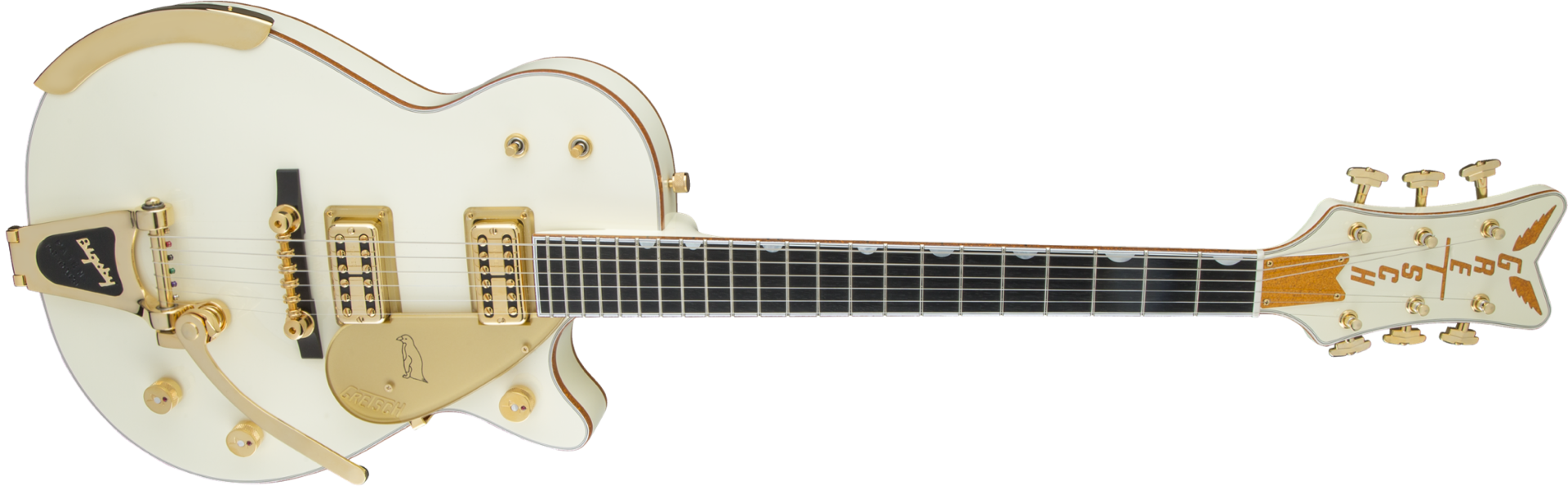Gretsch G6134T 58 Vintage Select ’58 Penguin with Bigsby in Vintage White