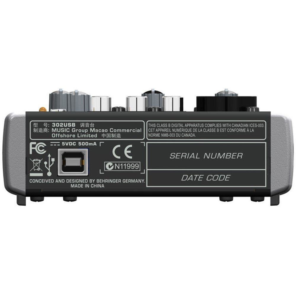 Behringer XENYX 302USB USB mixer