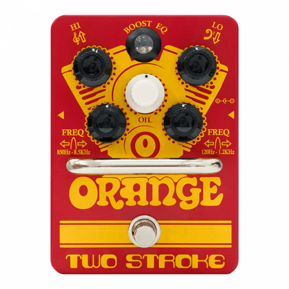 Orange Two Stroke Boost EQ Pedal