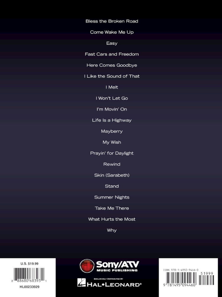 Best Of Rascal Flatts PVG