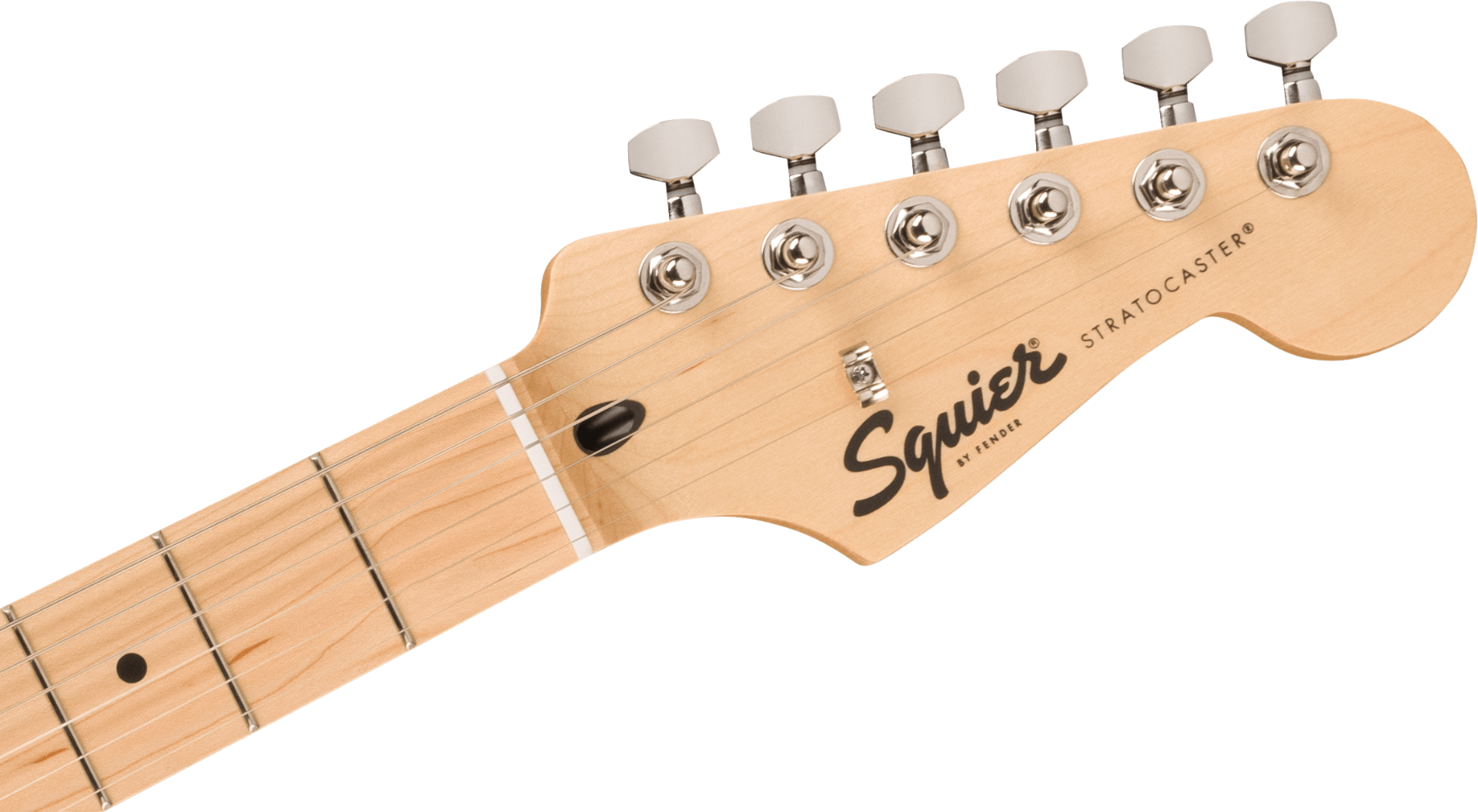 Squier FSR Squier Sonic Stratocaster HSS, Maple Fingerboard, Black Pickguard in 2-Color Sunburst