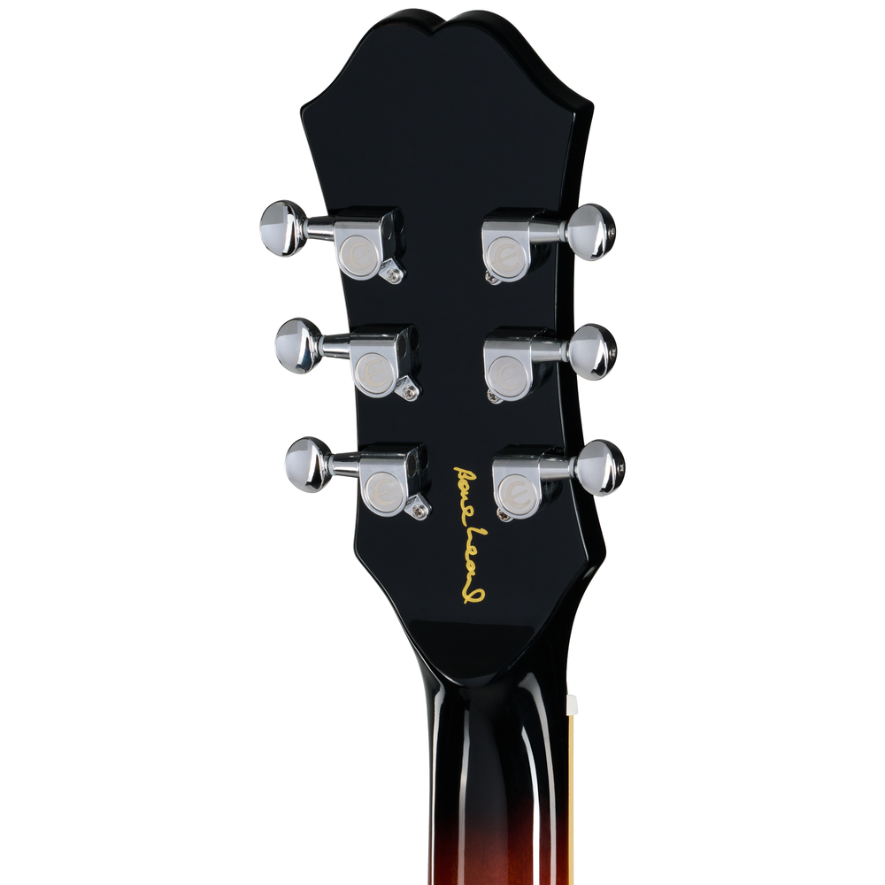 Epiphone Bonehead Riviera in Dark Tobacco Sunburst
