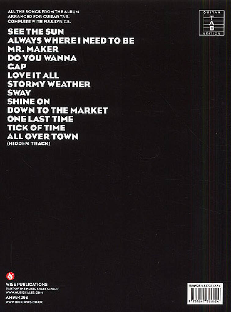The Kooks Konk Guitar Tab