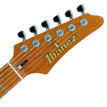 Ibanez AZ2204 Prestige Electric Guitar in Ice Blue Metallic