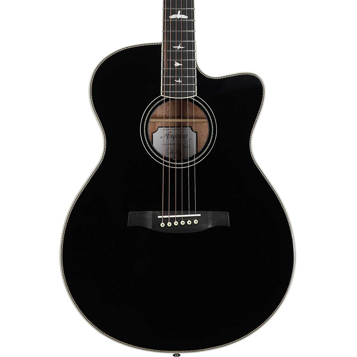 PRS SE A20E Acoustic Electric Guitar in Black
