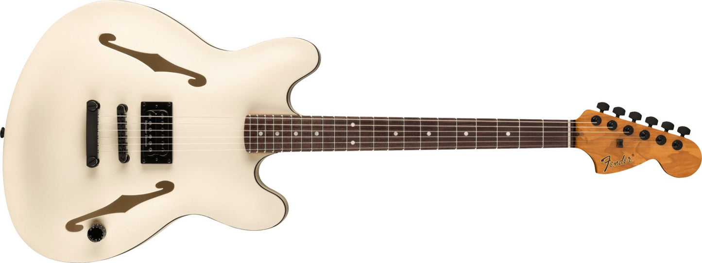 Fender Tom DeLonge Starcaster in Satin Olympic White