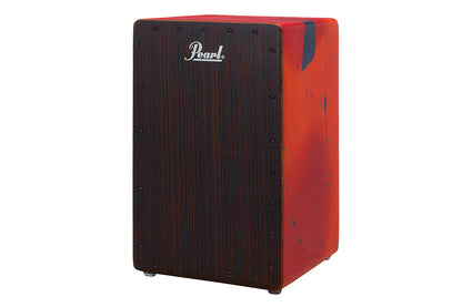 Pearl Percussion Primero Cajon in Abstract Red