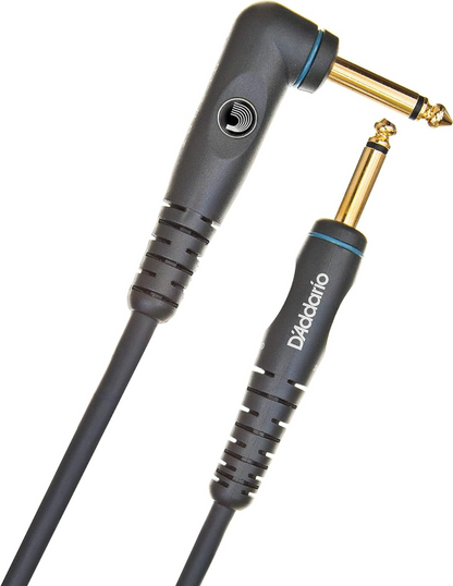 D'Addario Planet Waves Custom Series 20' Straight Right Angle Instrument Cable