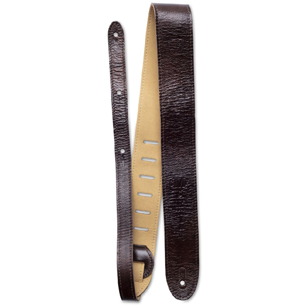 Martin Soft Leather Strap Logo in Brown