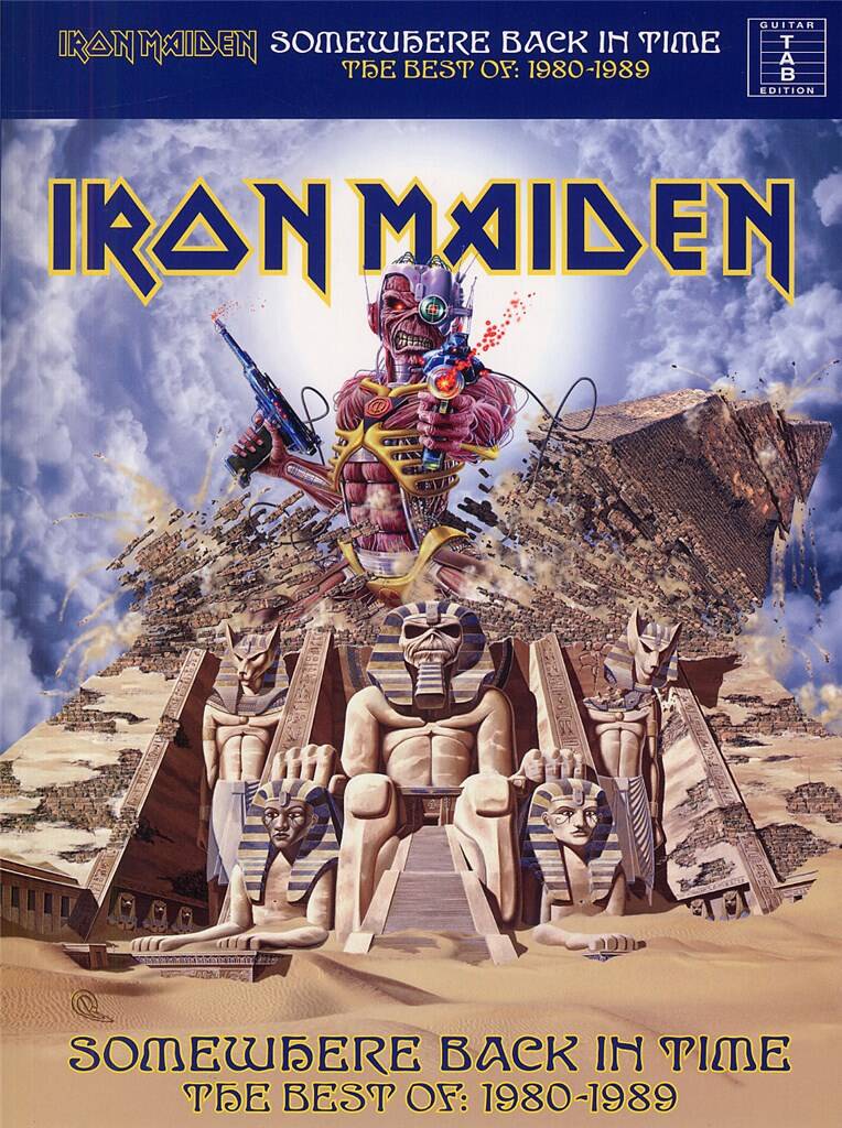 Iron Maiden Somewhere Back In Time The Best Of 1980-1989 Guitar Tab