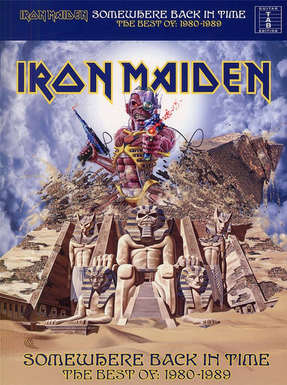 Iron Maiden Somewhere Back In Time The Best Of 1980-1989 Guitar Tab