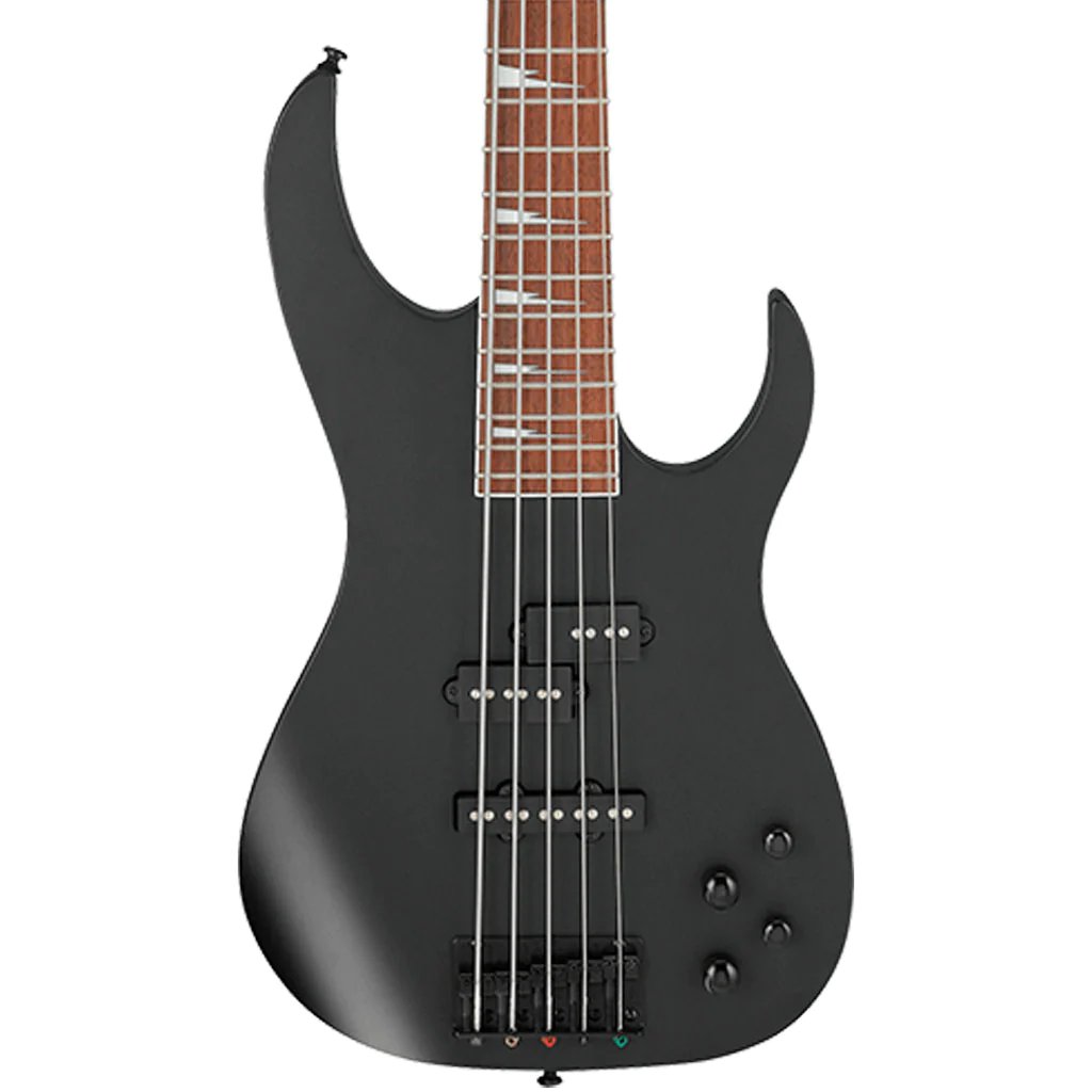 Ibanez RGB305 Electric 5 String Bass in Black Flat