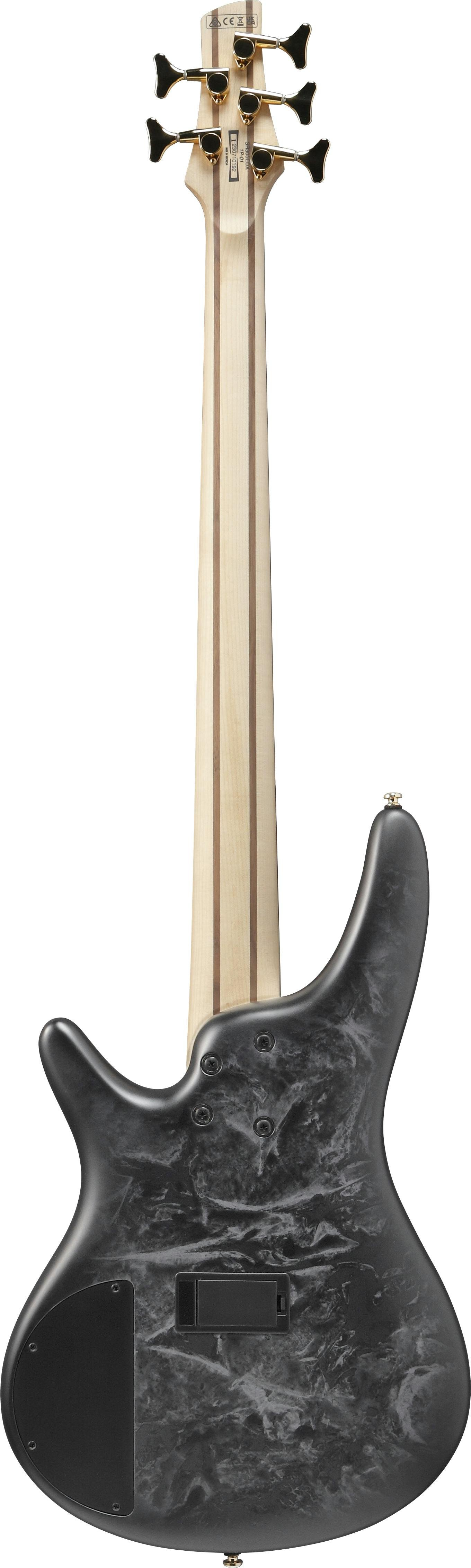 Ibanez SR305EDX BZM 5 String Bass Guitar in Black Ice Frozen Matte