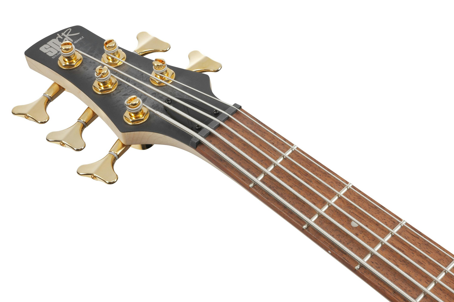 Ibanez SR305EDX BZM 5 String Bass Guitar in Black Ice Frozen Matte