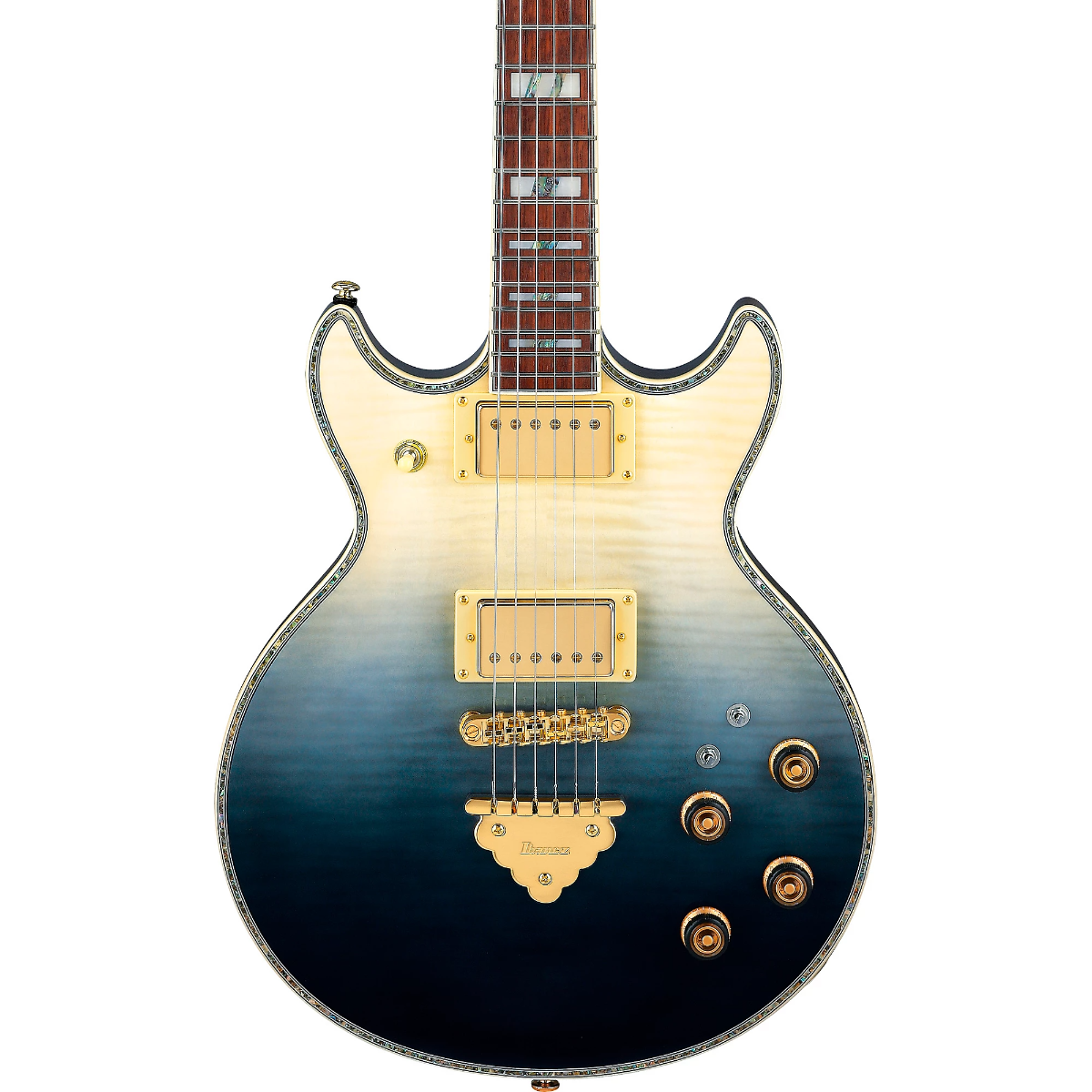Ibanez AR420 Electric Guitar in Black Mirage Gradation