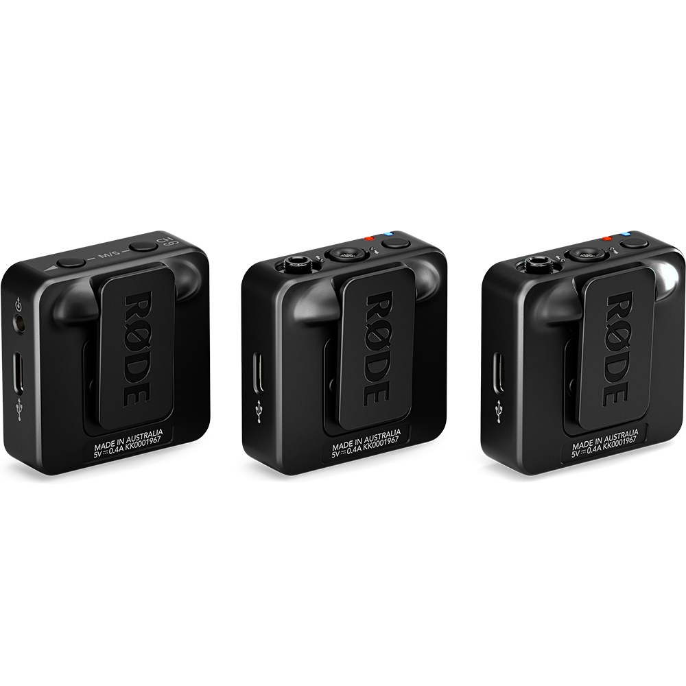 Rode Wireless GO Gen 3 Compact Wireless Microphone System in Black