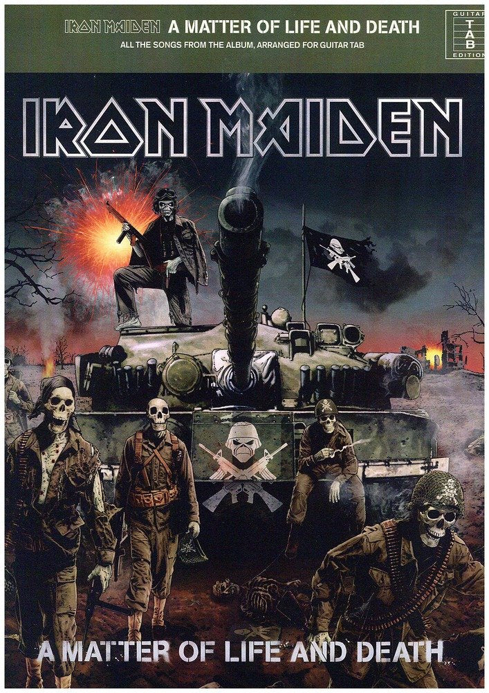 Iron Maiden A Matter Of Life And Death Guitar Tab