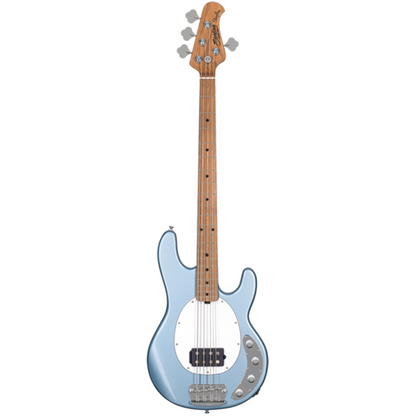 Sterling By Music Man StingRay Ray 34 in Firemist Silver