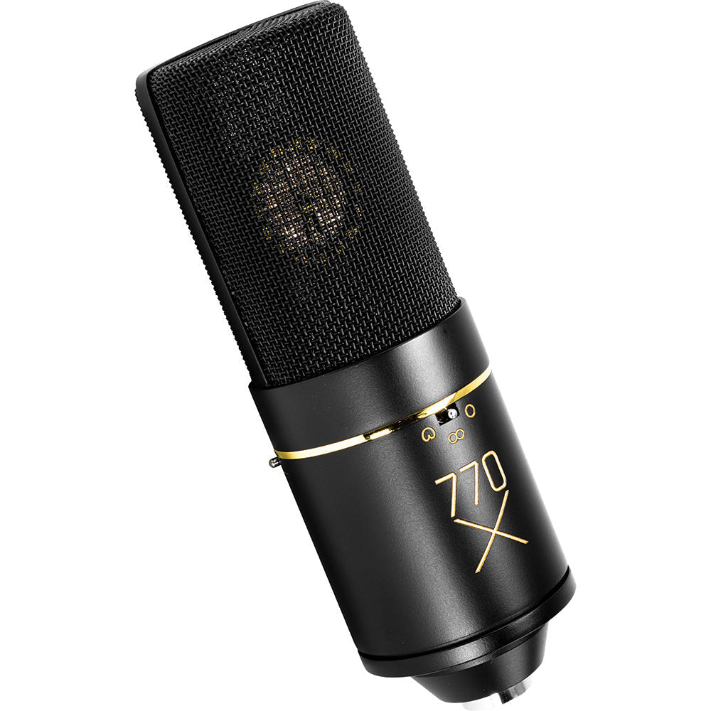 MXL 770X Multi Pattern Condenser Microphone Package