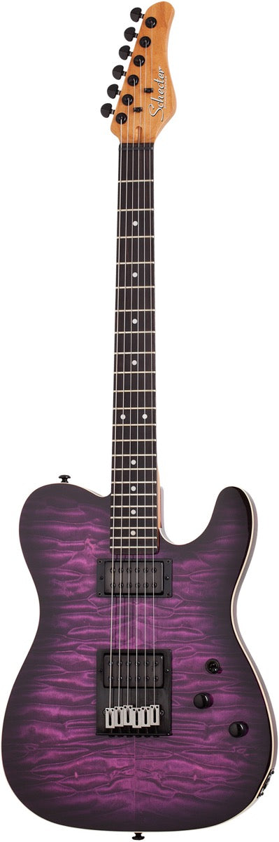 Schecter PT Pro in Trans Purple Burst