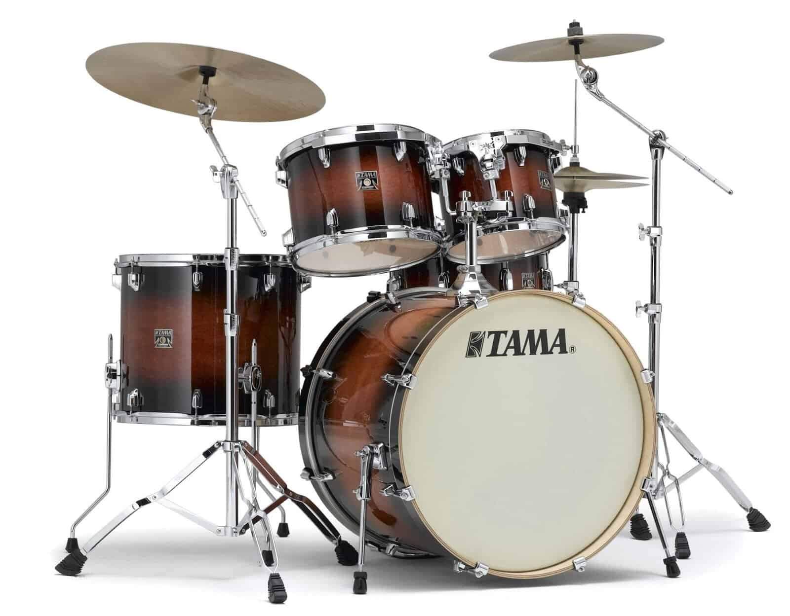 TAMA Superstar Classic 5 Piece Shell Pack in Mahogany Burst and SM5W Hardware Pack