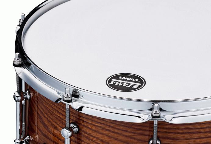 Tama SLP LGM147 14" x 7" G Maple White Oak Outer Ply Snare Drum