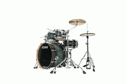 TAMA MBS52RZS Starclassic Performer 5-Piece Shell Pack in Molten Steel Blue Burst