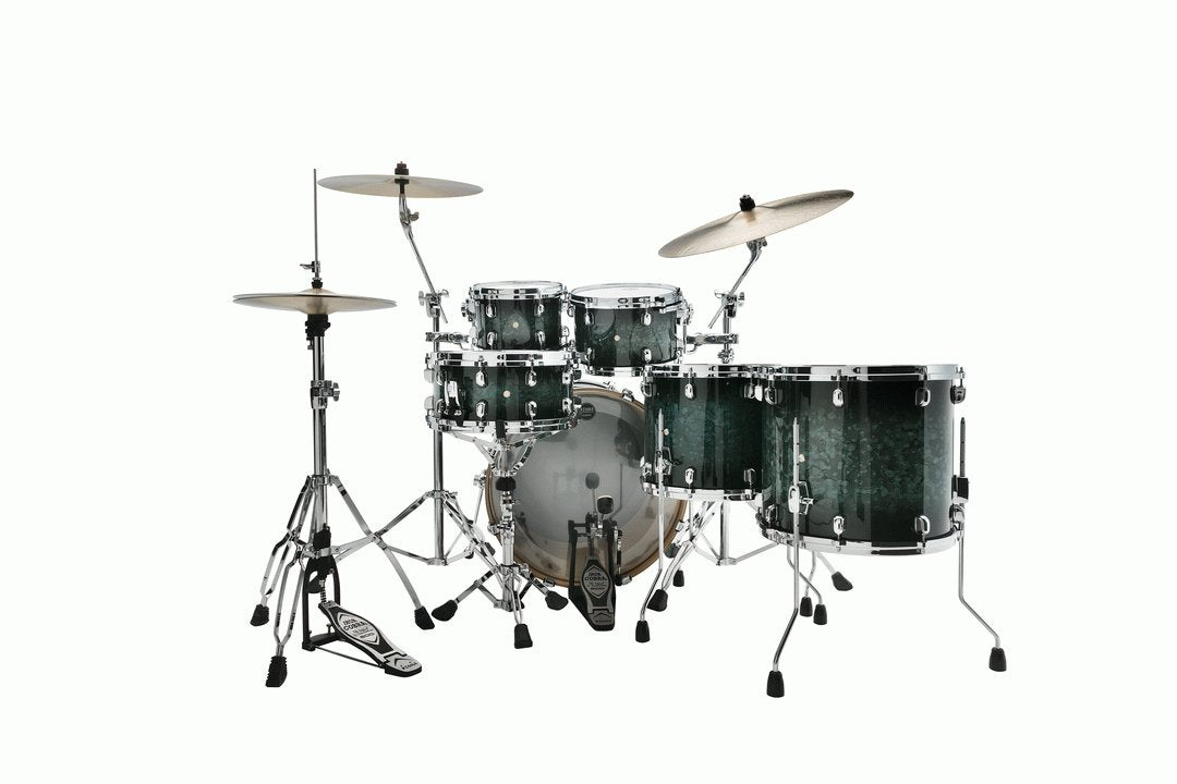 TAMA MBS52RZS Starclassic Performer 5-Piece Shell Pack in Molten Steel Blue Burst