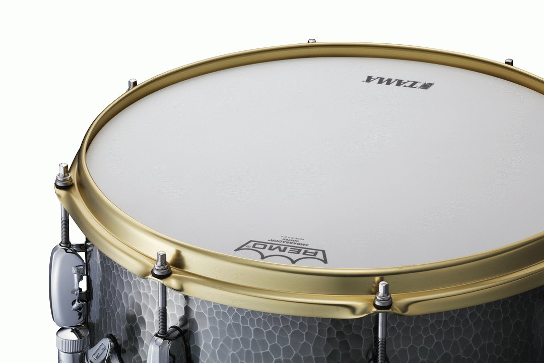 Tama Star Reserve TAS1465H 14" x 6.5" Hand Hammered Aluminum Snare Drum