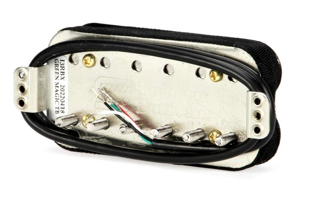 Seymour Duncan Green Magic Trembucker Pickup in Black