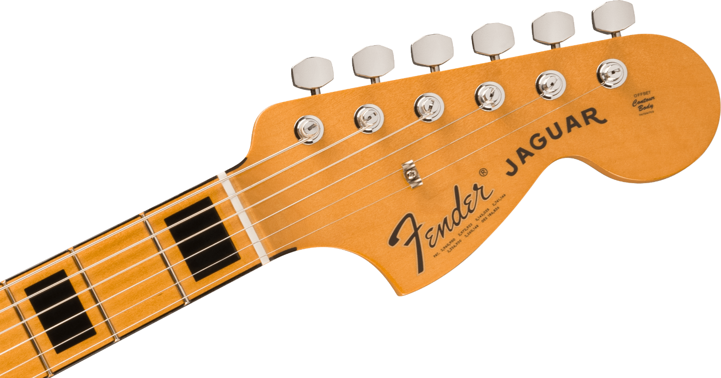 Fender Vintera II '70s Jaguar, Maple Fingerboard in Black