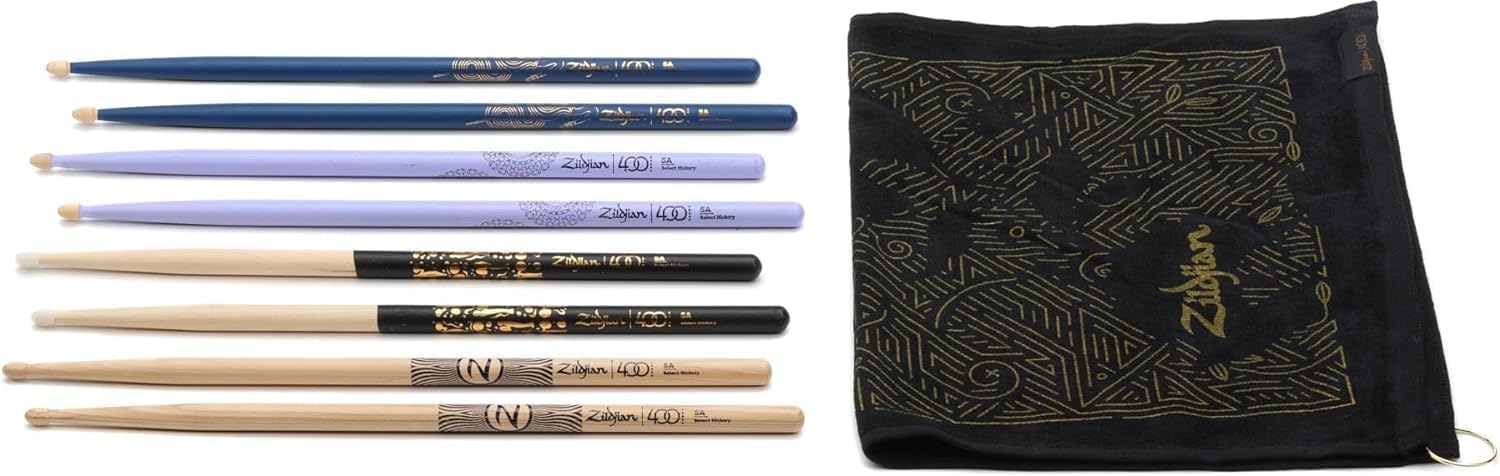 Zildjian Z5ABUNDLE-400 Limited Edition 400th Anniversary Drumstick Bundle