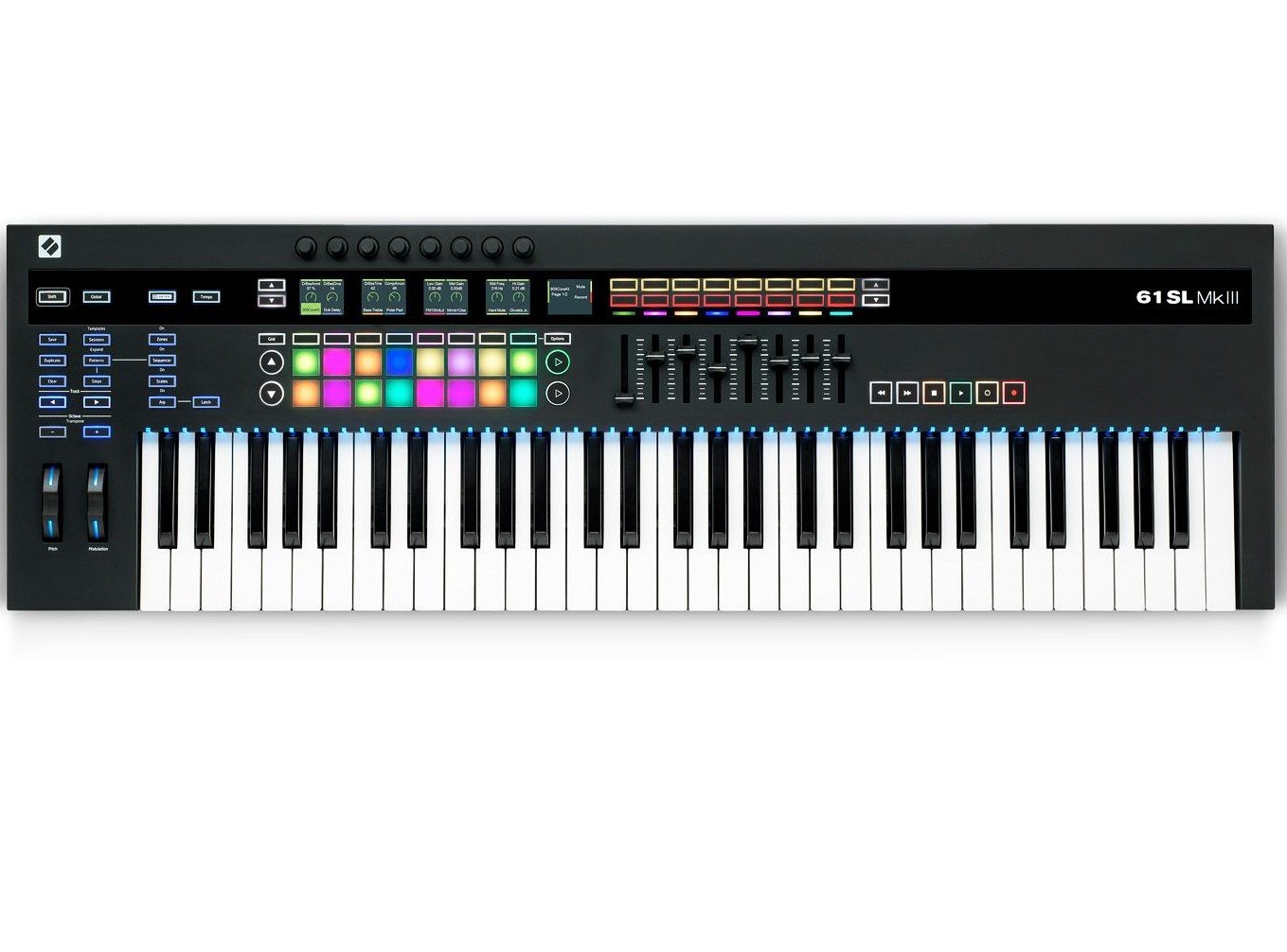 Novation 61SL MkIII MIDI and CV Equipped Keyboard Controller