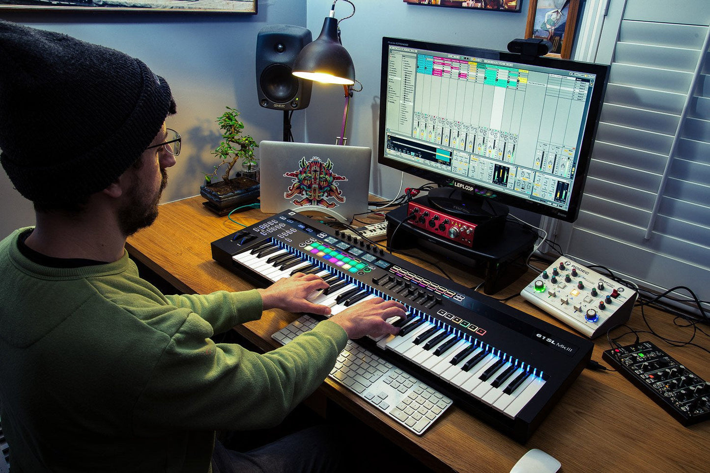 Novation 61SL MkIII MIDI and CV Equipped Keyboard Controller