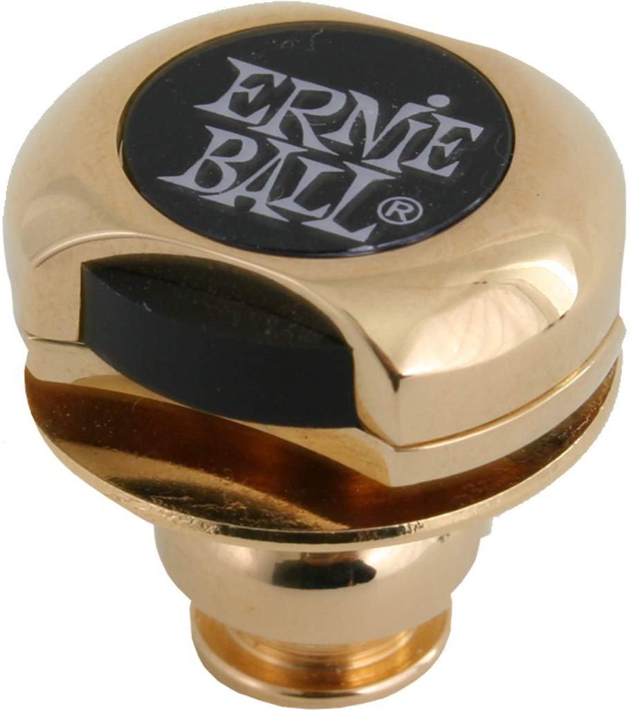 Ernie Ball Super Guitar Strap Locks in Gold