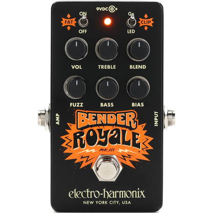 Electro Harmonix Bender Royale Germanium Fuzz Pedal