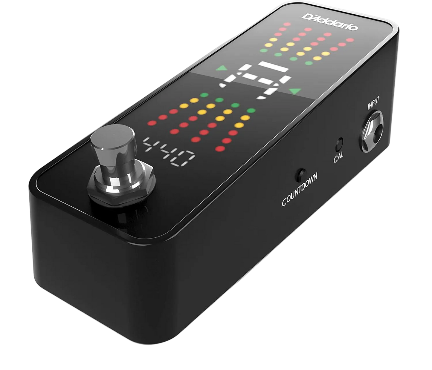 D'Addario Accessories Chromatic Pedal Guitar Tuner Plus