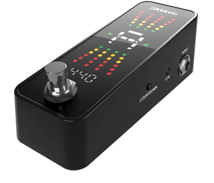D'Addario Accessories Chromatic Pedal Guitar Tuner Plus