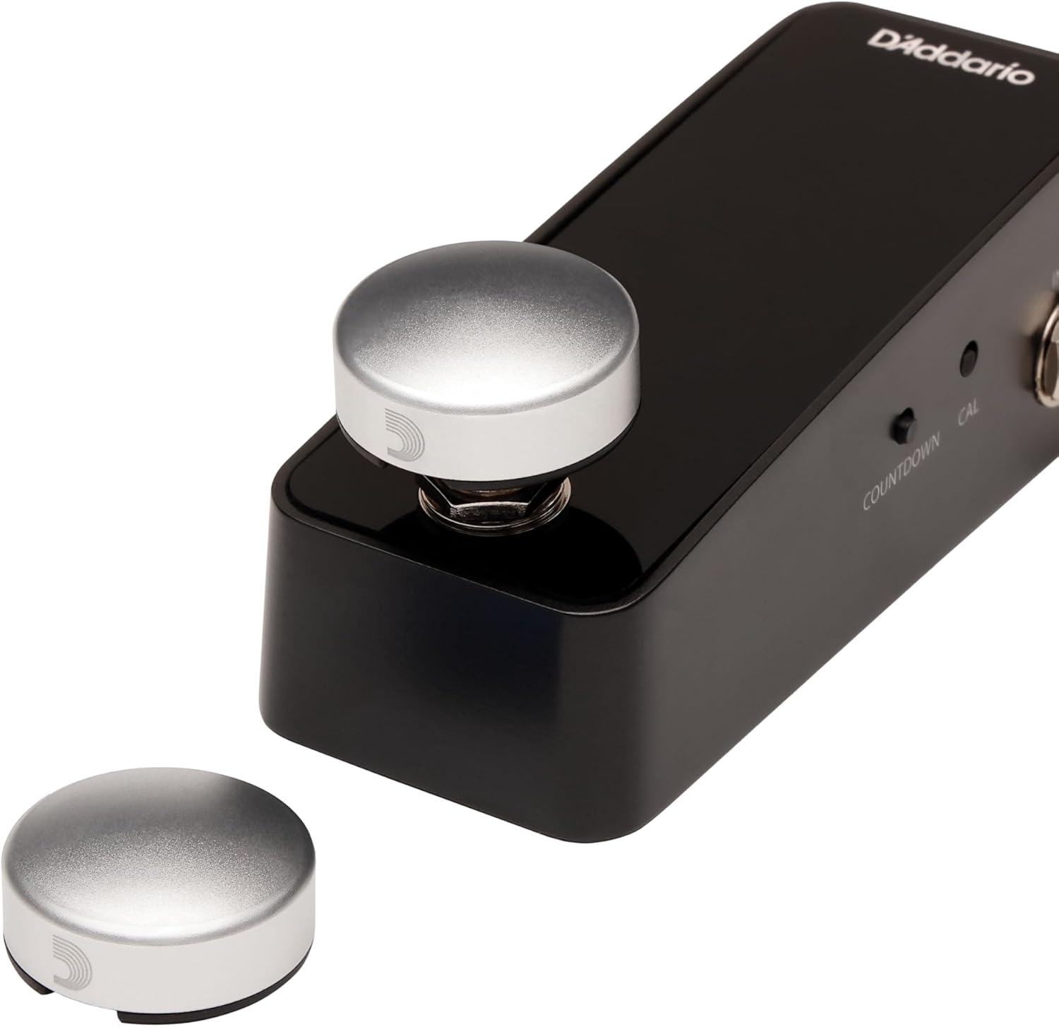 D'Addario Accessories XPND Footswitch Toppers in Silver 2 Pack