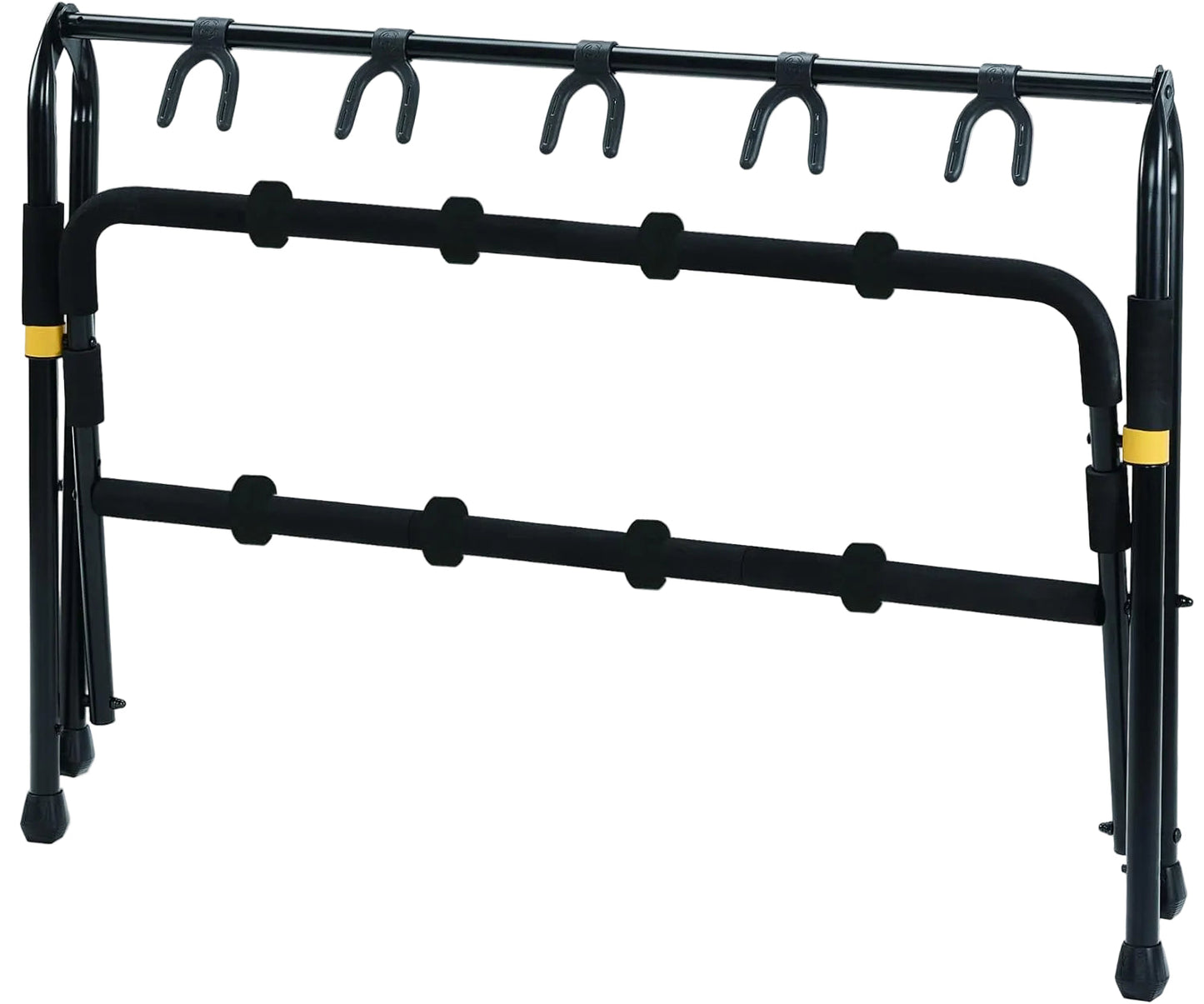 Hercules GS525BPLUS: 5-pc Guitar Rack w/wheels (MC2)