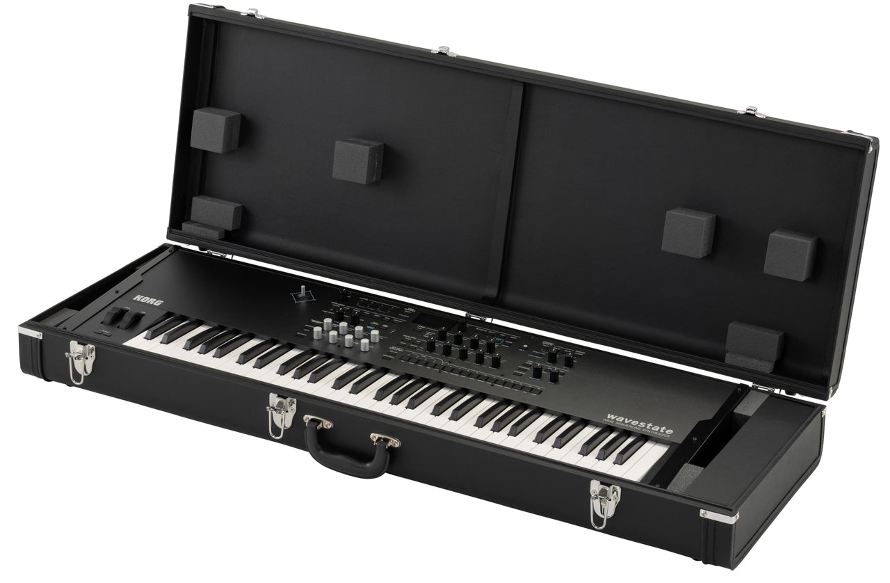 KORG wavestate SE 61 Note Wave Sequencing Synthesizer with Case Black